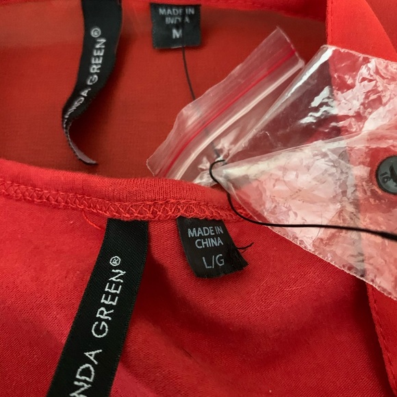 Amanda Green Layered Tunic - Picture 4 of 6